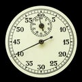 Stopwatch vintage dial face