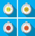 Stopwatches/timers Royalty Free Stock Photo