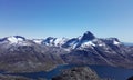 Stor Maline Nuuk Mountains Greenland Royalty Free Stock Photo