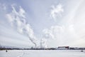 Stora Enso Imatran Paper Mill Finland saimaa lake winter