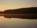 Stora TrehÃÂ¶rnigen Lake, Tiveden National Park Royalty Free Stock Photo