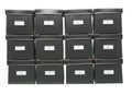 Storage boxes Royalty Free Stock Photo