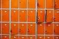 Storage cells in the store Royalty Free Stock Photo