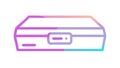 Storage Container Technology Box Icon, Secure Data Vector Art, vector design Generative AI Royalty Free Stock Photo