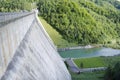 Storage dam - Bicaz - Romania Royalty Free Stock Photo