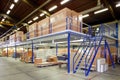 Factory storage depot, warehouse Royalty Free Stock Photo
