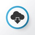 Storage Icon Symbol. Premium Quality Cloud Element In Trendy Style.