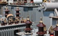 storage of old highly polluting electrical transformers before d