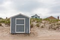 Storage Shed on Beach Royalty Free Stock Photo