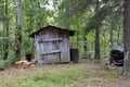 Storage shed Royalty Free Stock Photo