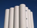 Storage silos Royalty Free Stock Photo