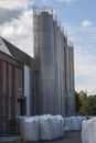 Storage silos Royalty Free Stock Photo