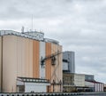 Storage silos Royalty Free Stock Photo