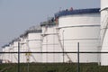 Storage tanks Royalty Free Stock Photo