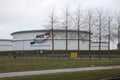 Storage tanks of the Maatschap Europoort Terminal at the Europort harbor