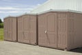 Storage Units Royalty Free Stock Photo
