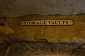 Storage vaults in Edinburgh