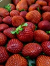 Store brought fresh strawberry Royalty Free Stock Photo