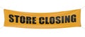 Store closing concept Royalty Free Stock Photo