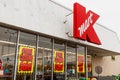 Peru - Circa January 2019: Store Closing signs at a Kmart Retail Location. Sears Holdings filed for bankruptcy II Royalty Free Stock Photo