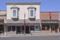 Store front businesses in Walla Walla WA. Royalty Free Stock Photo