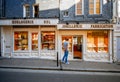 Store front in Honfleur town, France