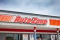 Auto Zone retail store sign