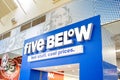 Five Below sign Royalty Free Stock Photo