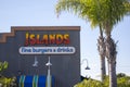 Islands restaurant sign Royalty Free Stock Photo