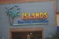 Islands restaurant sign Royalty Free Stock Photo