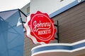 Johnny Rockets restaurant sign