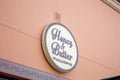 Honey & Butter Macarons restaurant sign