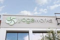 YogaWorks building sign