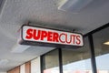 SuperCuts sign Royalty Free Stock Photo