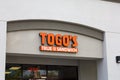 Togo`s Sandwich restaurant sign
