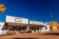 Store fronts, Rowley Ghost Town. Rowley, Alberta, Canada