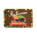 Store fruits and vegetables. Sale discount gift card.