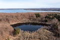 Store Hulsoe Lake in Zealand, Denmark