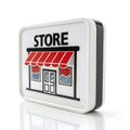 Store icon Royalty Free Stock Photo