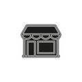 store icon - shopping icon - building storefront - online market