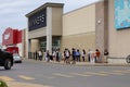 Store line-up at Winners as Ontario reopens