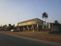 Portuguese Colonial store on main road in Mozambique
