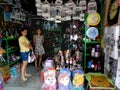 Store selling home decors in dapitan arcade in manila city philippines in asia