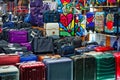 Store selling Samsonite suitcases and bags