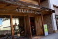 Store sign for Anthropologie