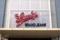 Store sign for Lucky Brand Jeans