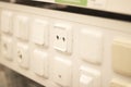 Store socket switch display