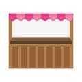 Store stand icon image Royalty Free Stock Photo