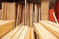 Store with variety of timber for construction and repair.