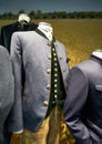 Store Window with Expensive Traditional Bavarian Man's suit coats